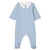 kids Petit Bateau Baby Tampico Pyjamas - Blue  - Thumbnail 1
