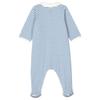 kids Petit Bateau Baby Tampico Pyjamas - Blue  - Thumbnail 2
