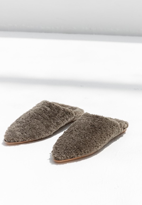 BRONZE AGE DALIA SLIDES - GREY BRONZE AGE DALIA SLIDES - GREY