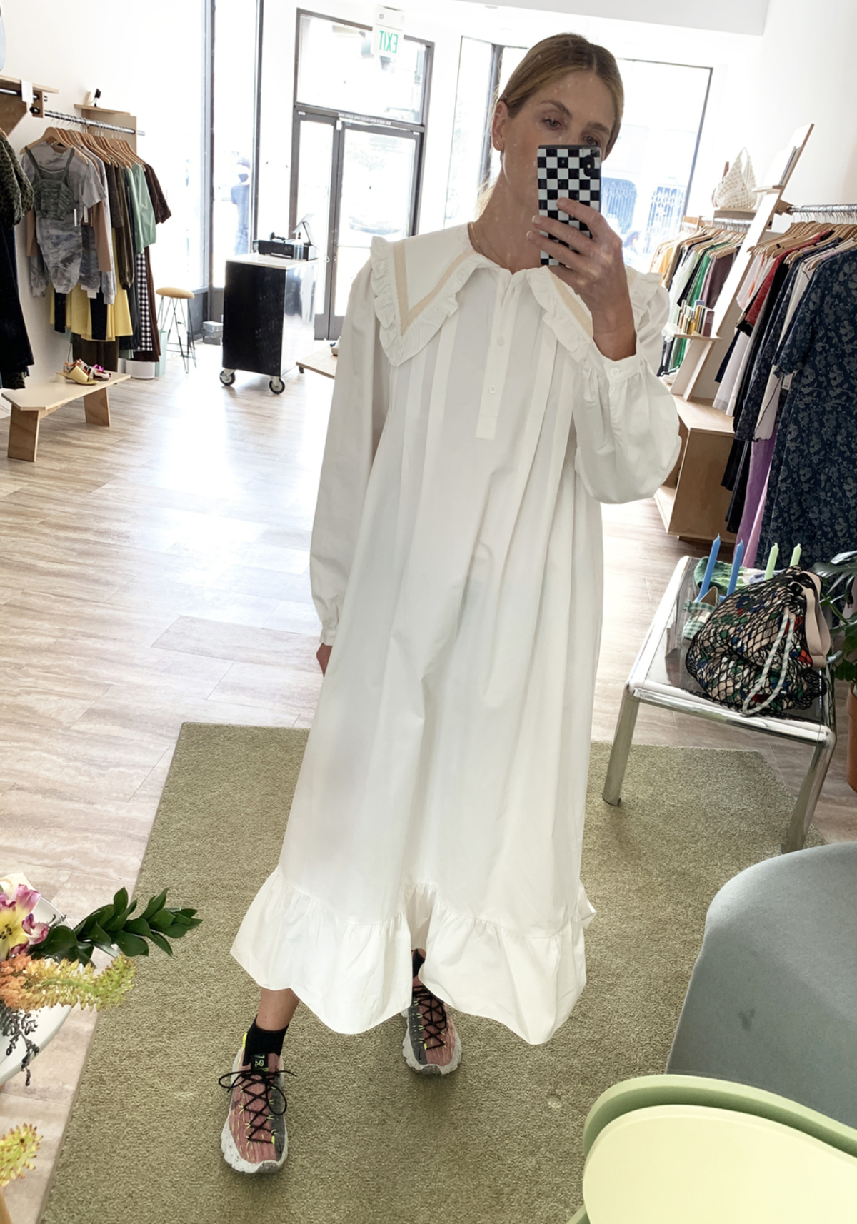 Blanca Laurel Dress - White  - Image 3 of 3