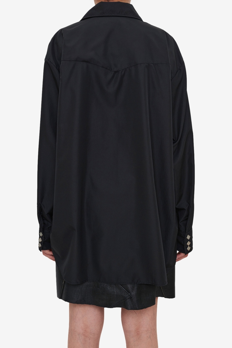 Our Legacy - Ranch Shirt Black High Twist Twill