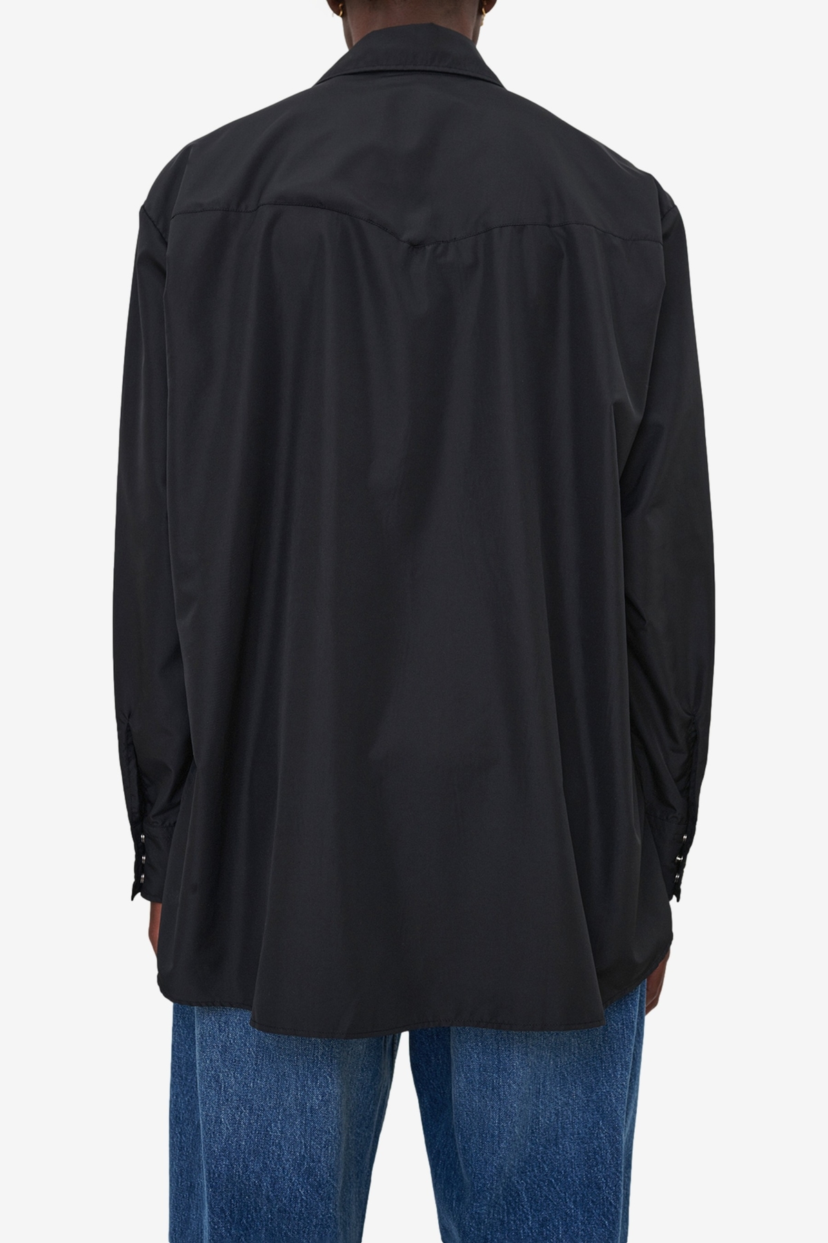 Our Legacy Ranch Shirt - Black Dull Luster | Garmentory