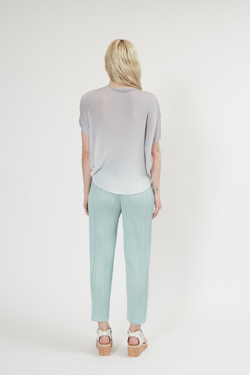 Issey Miyake Pleats Please Mist April Top - Gray | Garmentory