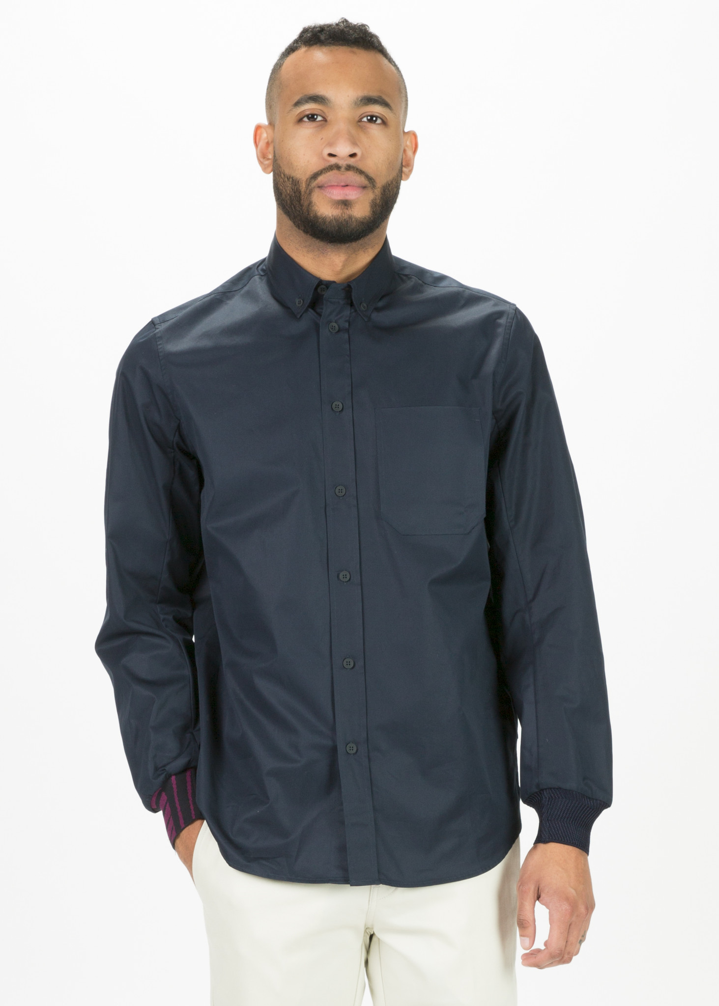 OAMC Rib Cuff Shirt | Garmentory