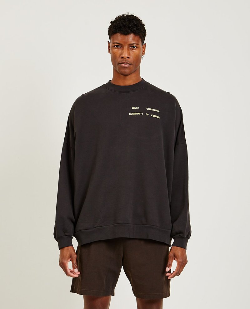 【中古】 BLK - sweater Crew Hooligan Chavarria Willy CLAY Garmentory | トップス