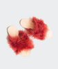 Brother Vellies Marabou Lamu Sandal - Currant - Thumbnail 1