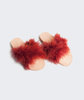 Brother Vellies Marabou Lamu Sandal - Currant - Thumbnail 2