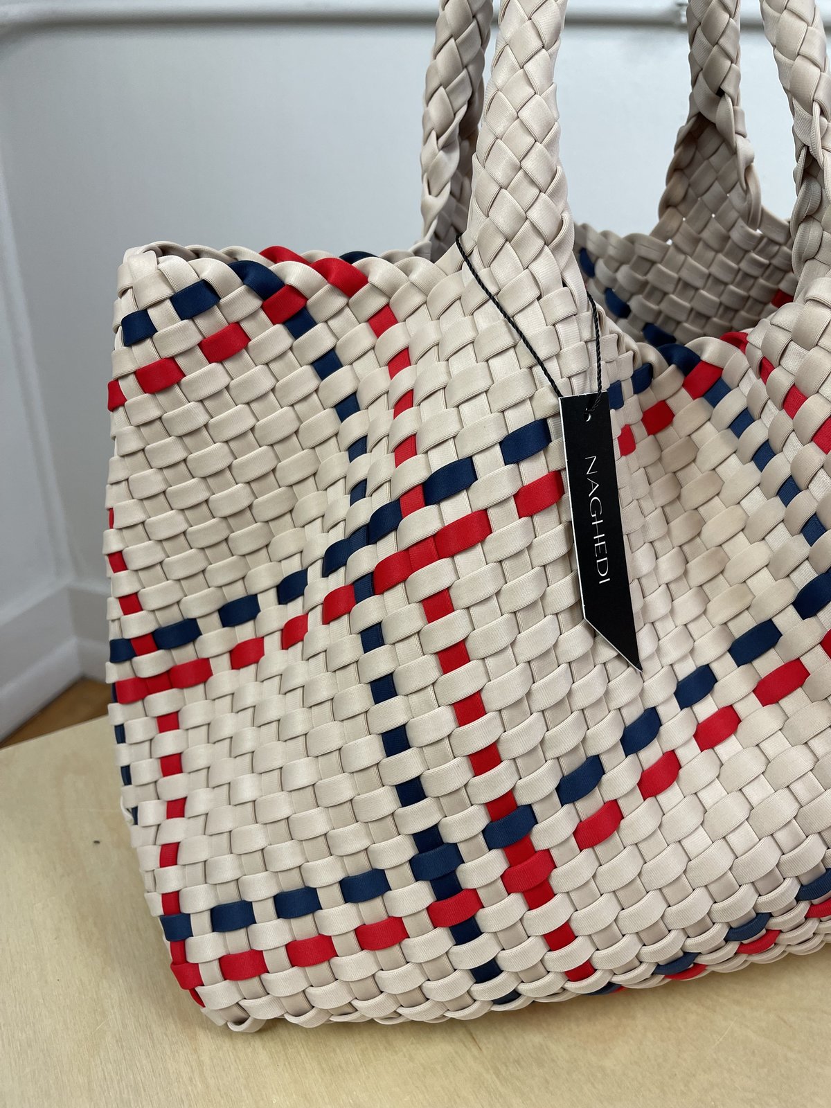 Naghedi Woven St. Barths Tote Bag - Image 2 of 6