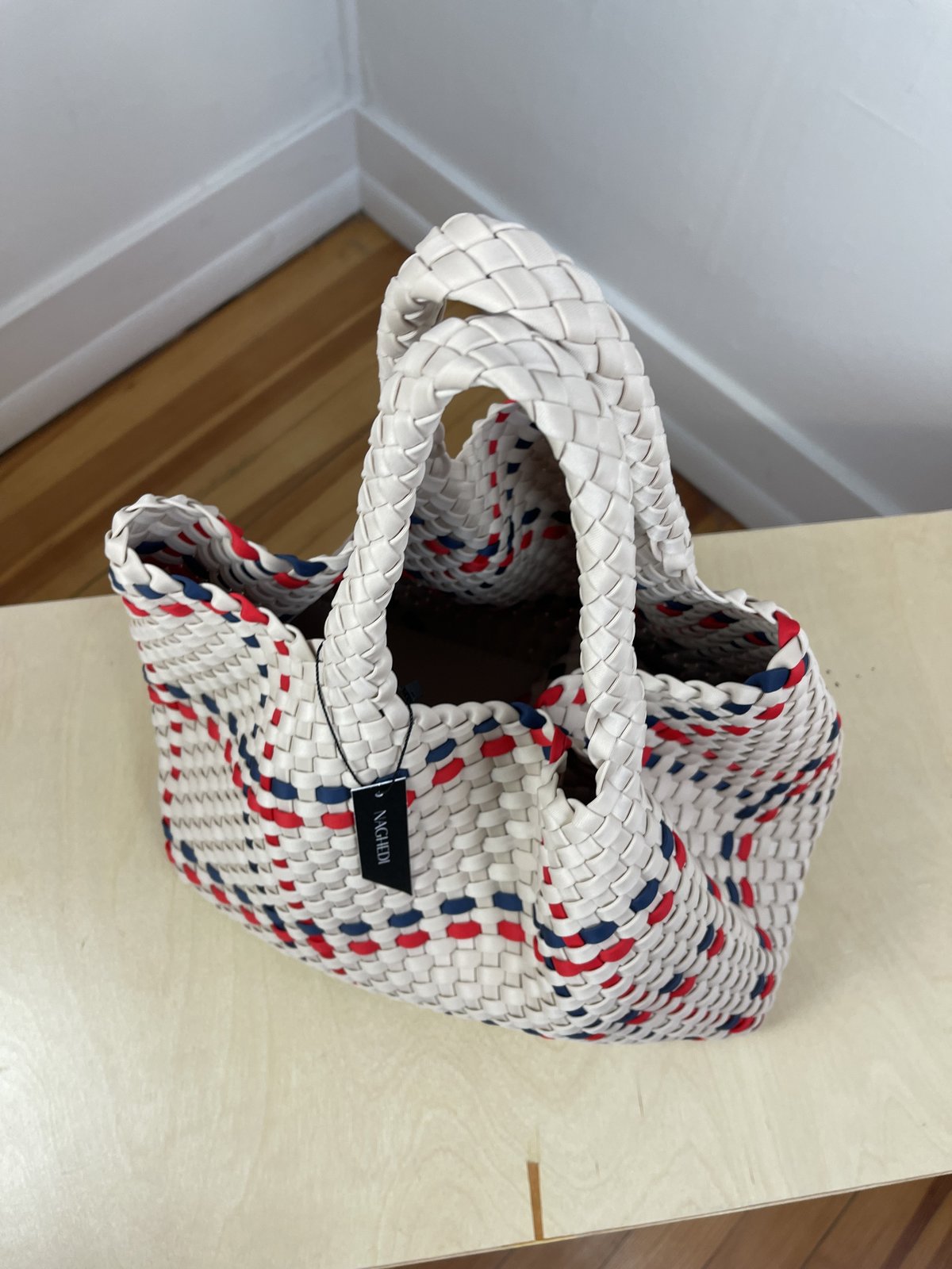 Naghedi Woven St. Barths Tote Bag - Image 3 of 6