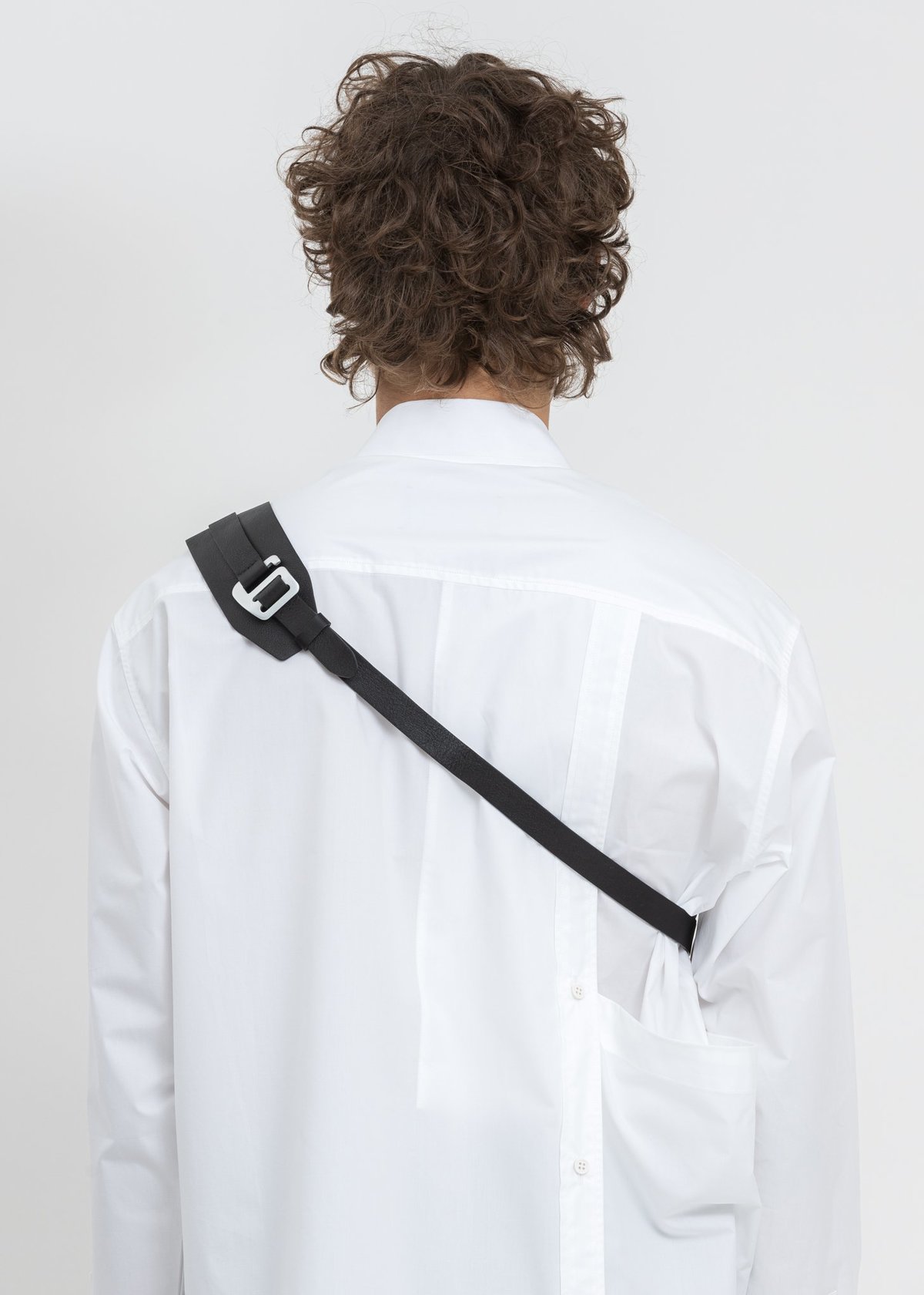 Heliot Emil LeathER Harness Phone Holder bag black Garmentory