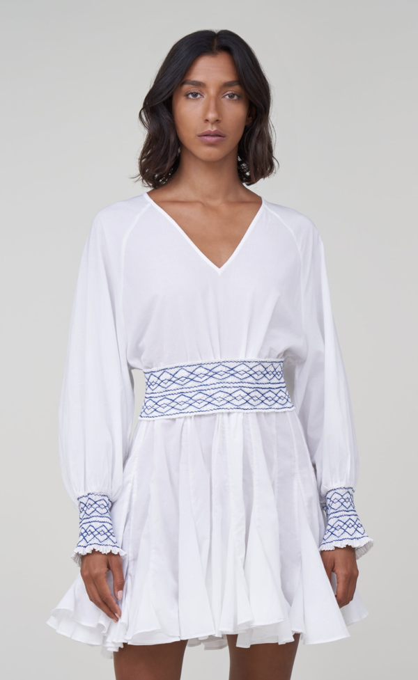 Rhode Resort Olivia Dress - White 
