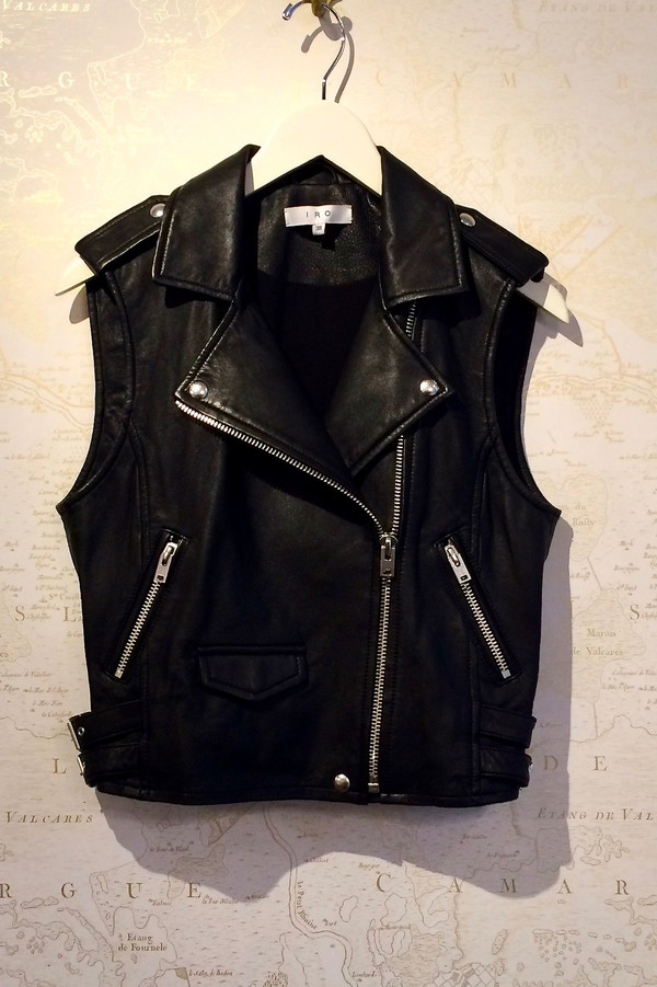 IRO Leather 'Harri' Vest on Garmentory