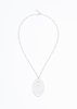 William Shen Mirror Necklace - Silver - Thumbnail 1