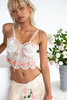 Sydney Pimbley Kiss From A Rose Bustier top - white - Thumbnail 1