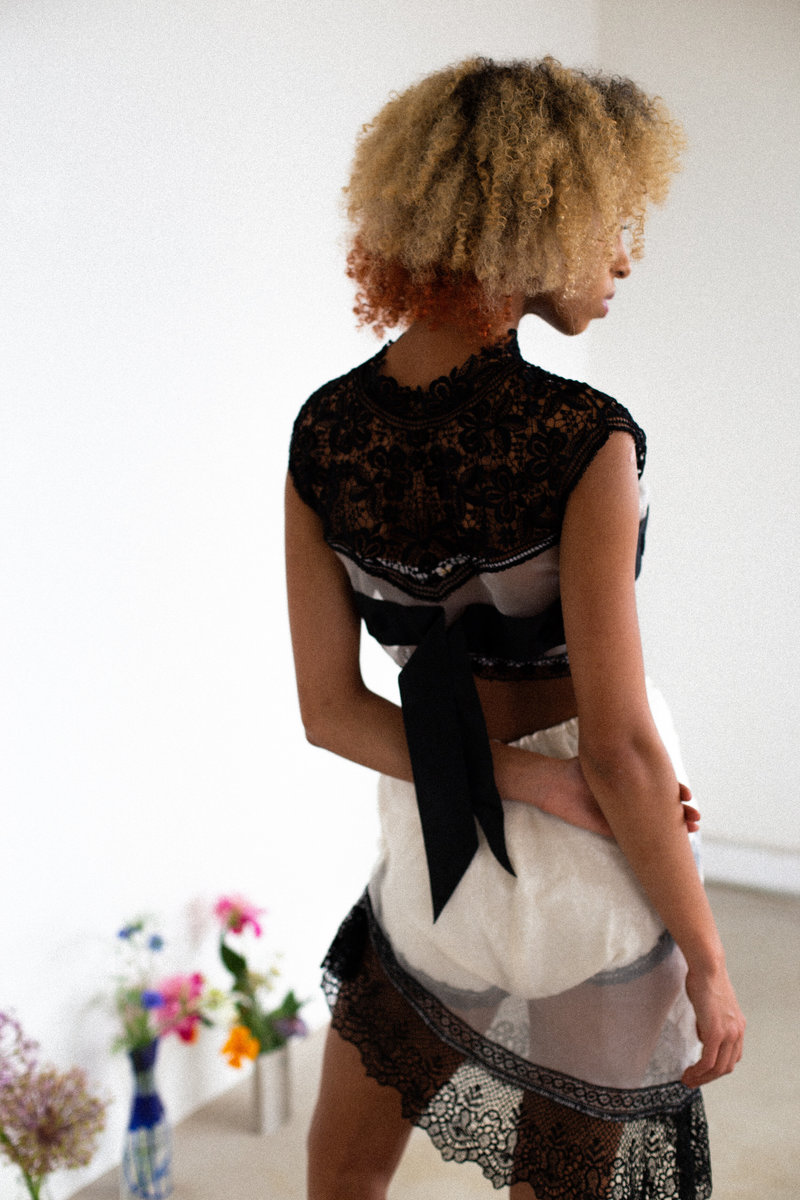 Sydney Pimbley Lady Godiva Top - black