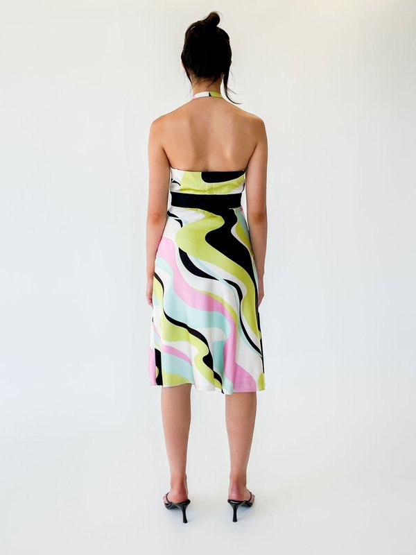 long black strapless dress Alaya