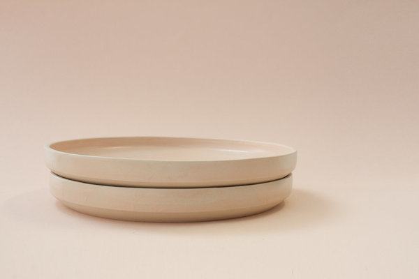 YYY 9" stacking peach plates