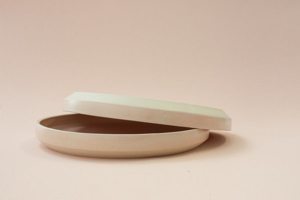 YYY 9" stacking peach plates