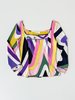 Vintage Emilio Pucci Geometric Top - Print - Thumbnail 3