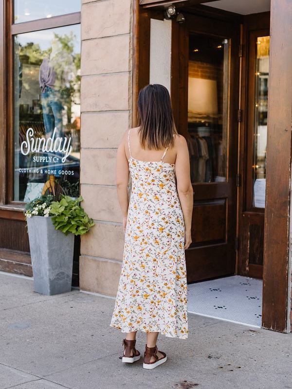 Saltwater Luxe Tank Midi Dress - Garden Pearl