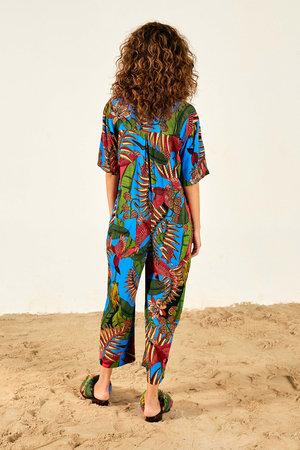 Farm Rio Totally Tuiuiu Jumpsuit | Garmentory display picture 1
