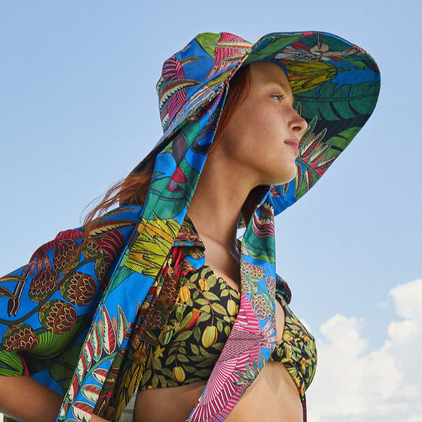 Farm Rio Totally Tuiuiu Hat | Garmentory display picture 3