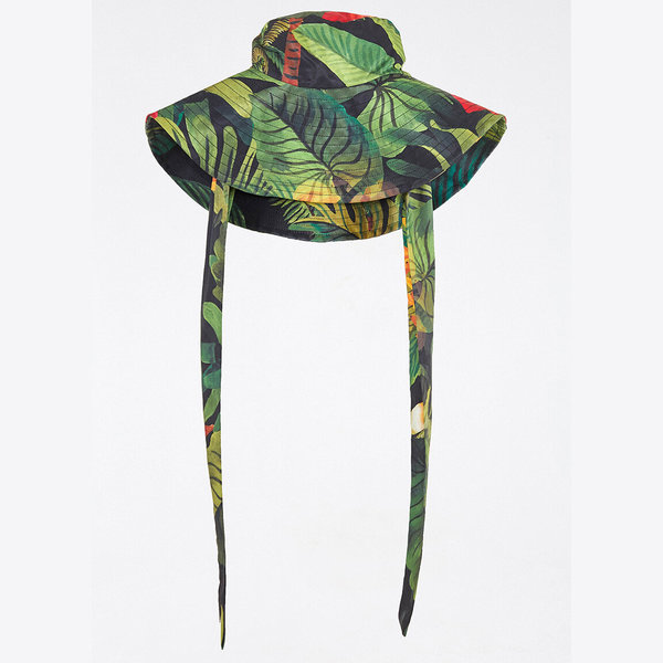 NWT Farm Rio Cocoa Forest Scarf Hat NWT Farm Rio Cocoa Forest Scarf Hat | eBay main image 4