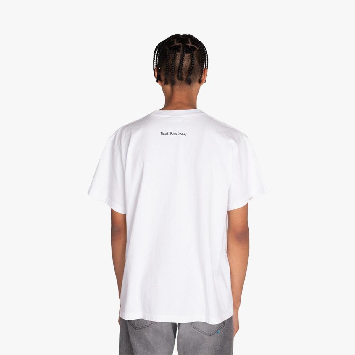 【REAL BAD MAN】THIS IS NOT A PIPE TEE [WHITE] Real Bad Man This Is Not A Pipe Tshirt - White | Garmentory