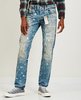 RRL Slim Fit Distressed Selvedge Jeans - Light - Thumbnail 3