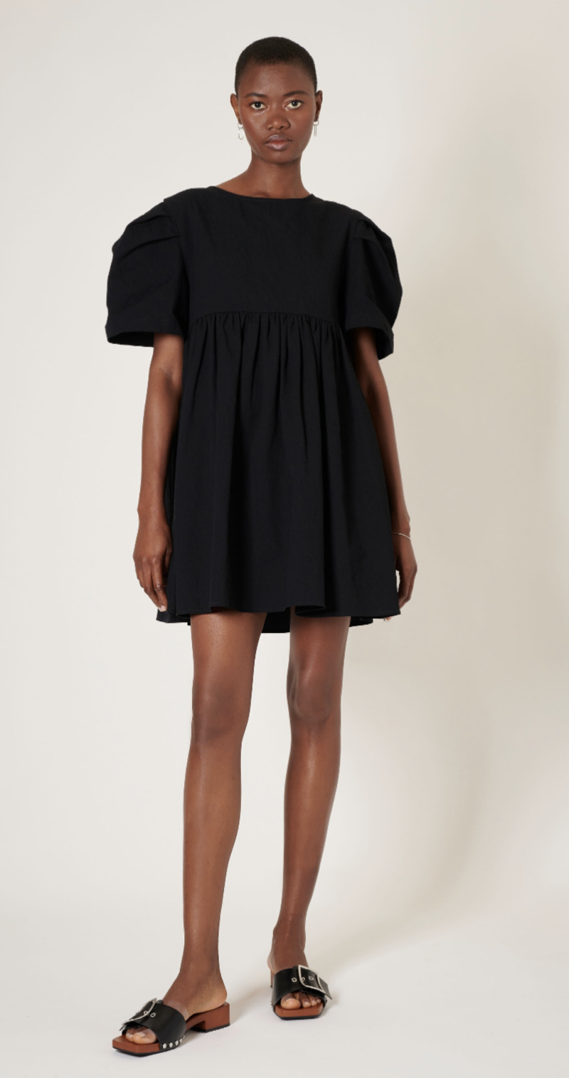 counter pleated mini dress ghospell Ghospell Counterplay Mini Dress