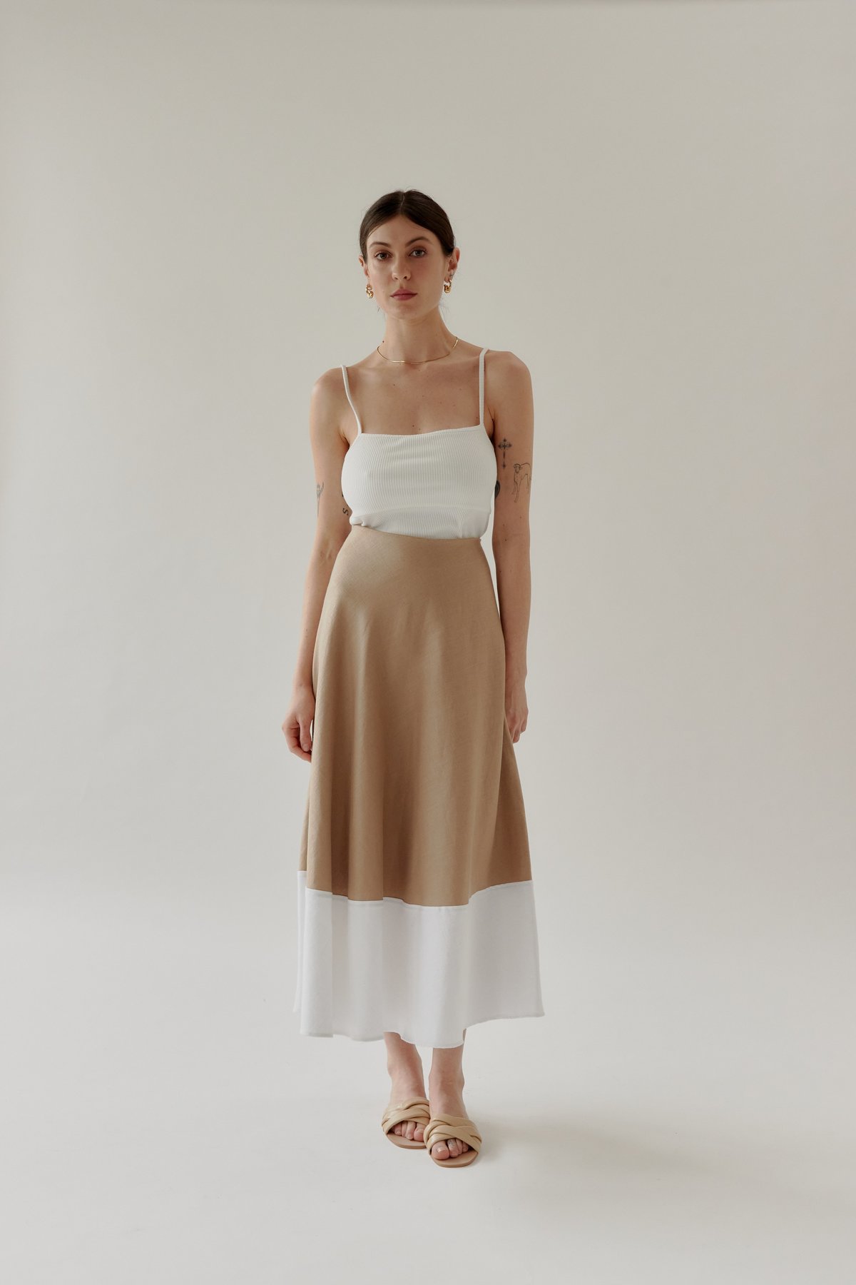 Mina Gwyn Skirt - White - Image 4 of 10