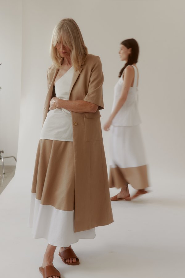 Mina Gwyn Skirt - White