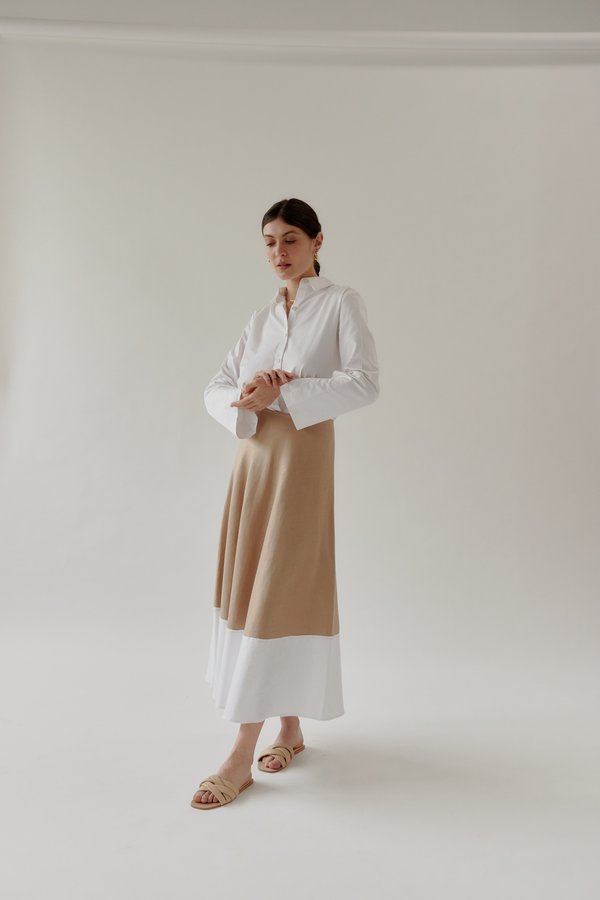 Mina Gwyn Skirt - White