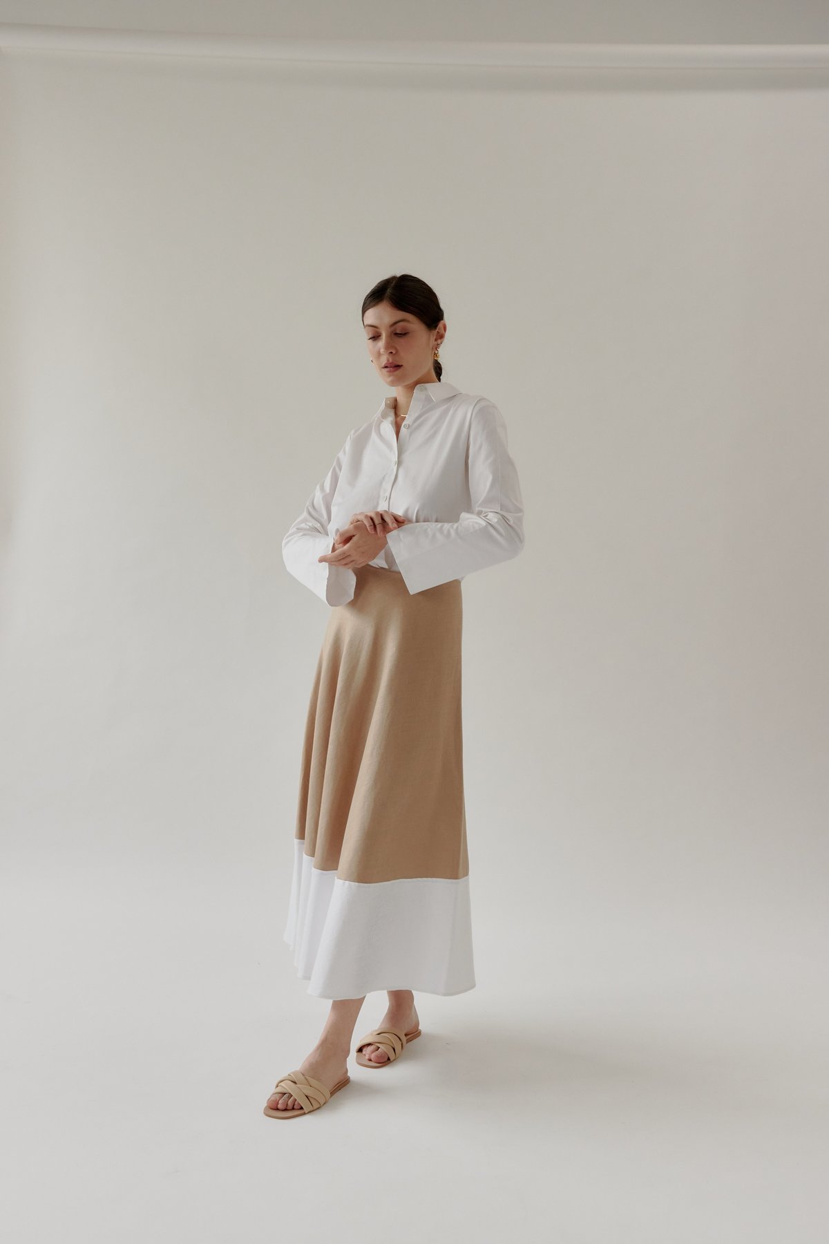 Mina Gwyn Skirt - White - Image 8 of 10