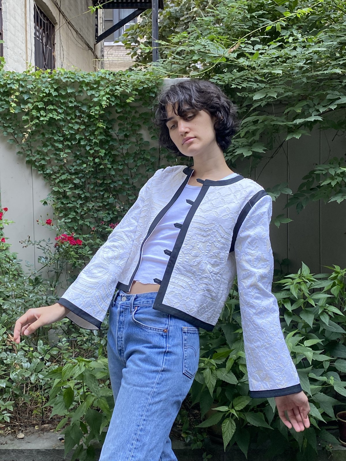 Alix of Bohemia jacket - white - Image 3 of 4