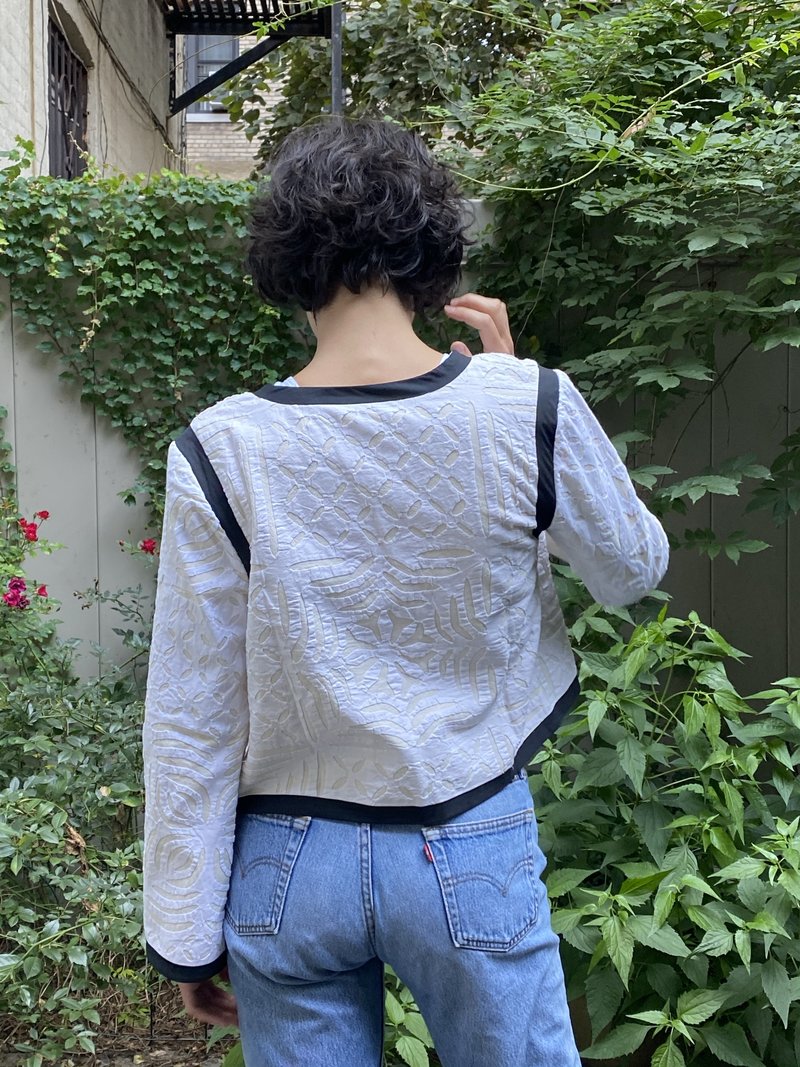 Alix of Bohemia jacket - white