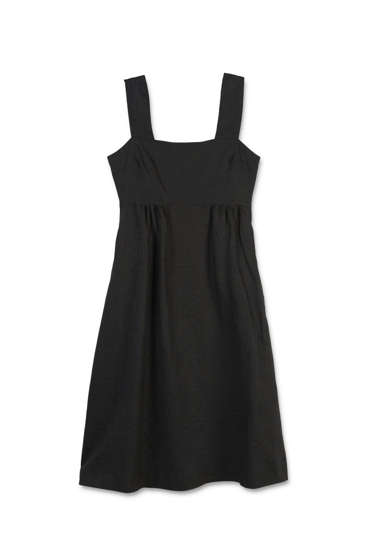 Built by Wendy Pinafore Dress - Black | Garmentory