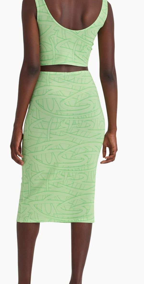 paloma wool george skirt - green | Garmentory