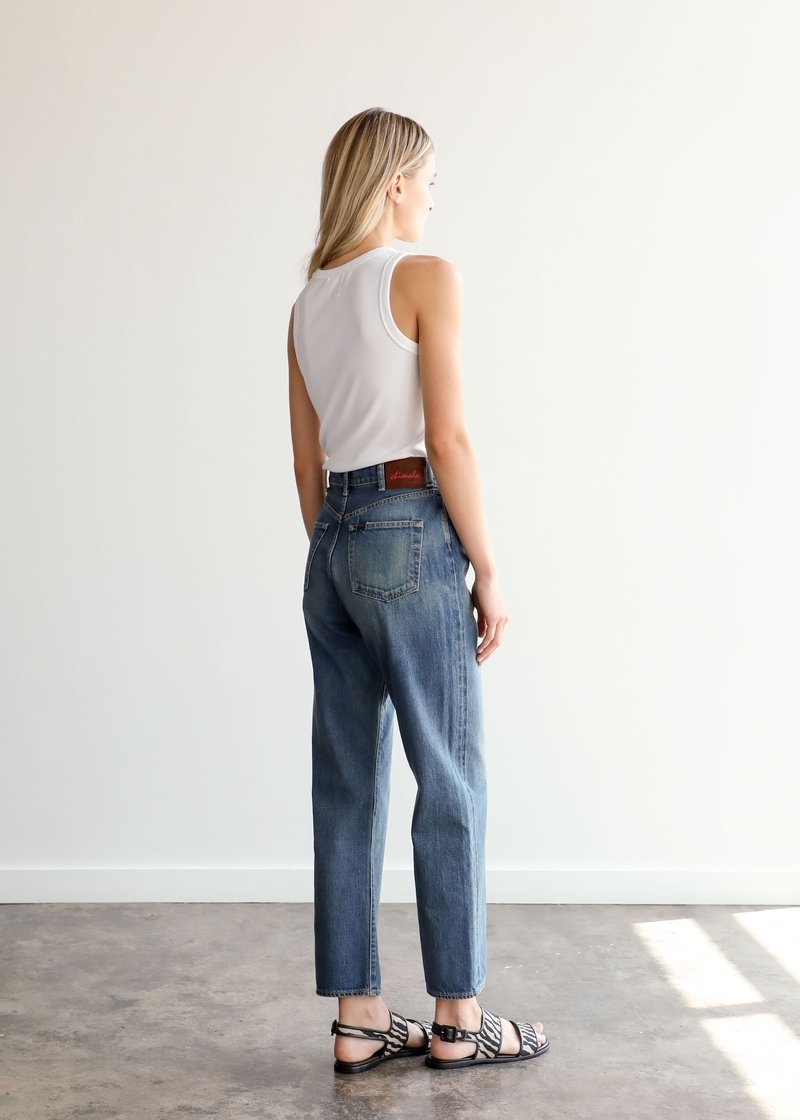 Chimala Selvedge Denim Monroe Cut - Medium Wash | Garmentory