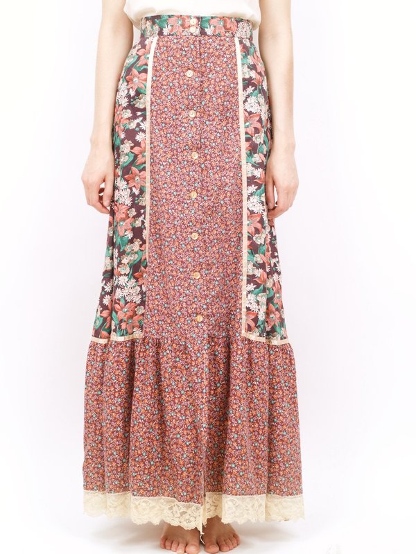 vintage prairie skirt