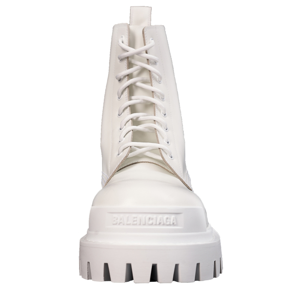 Balenciaga Strike 20mm Bootie in White | Garmentory