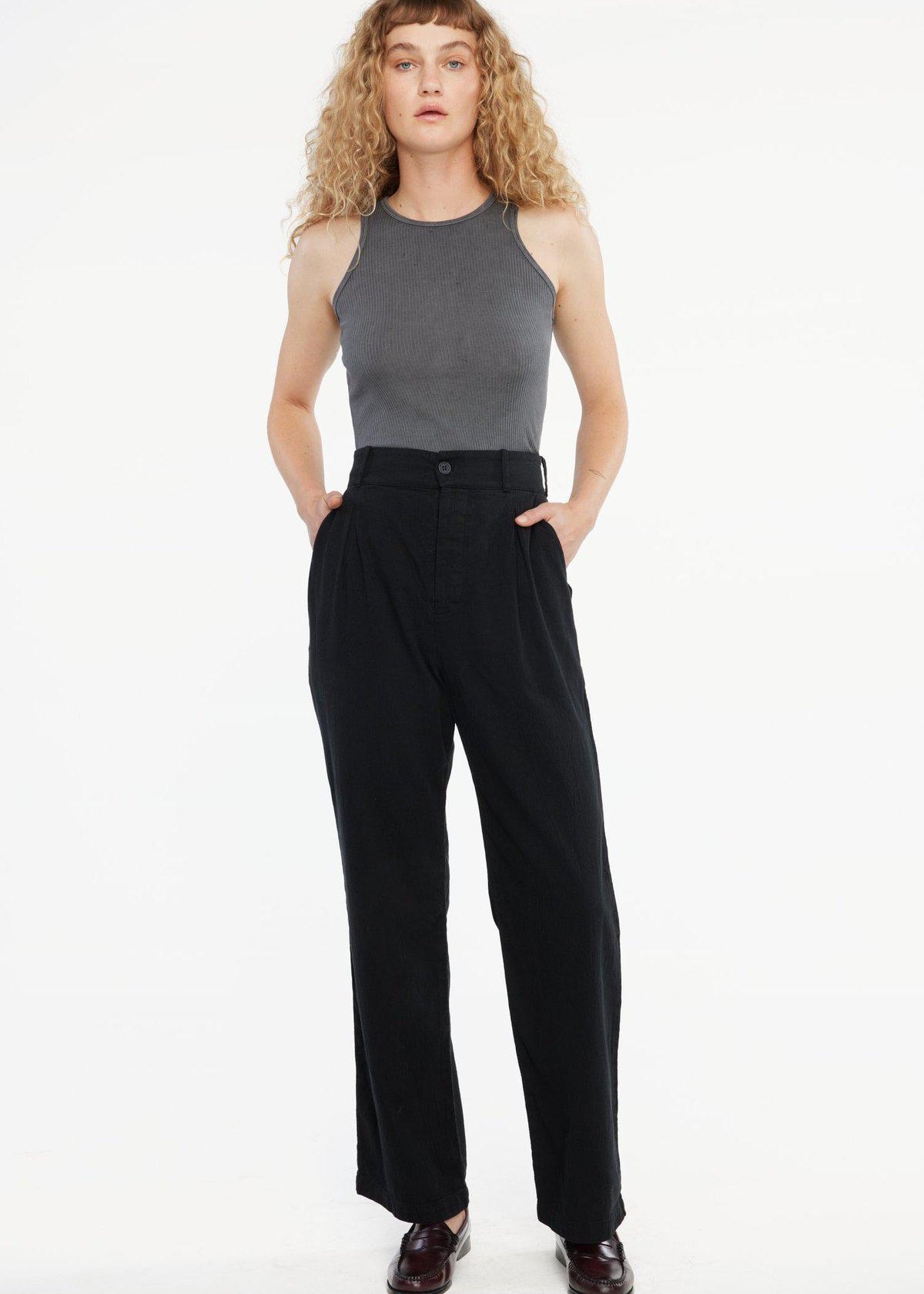Lacausa Echo Trousers - Tar - Image 1 of 3