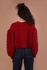 Meadows Bramble Knit Sweater - Red - Thumbnail 7