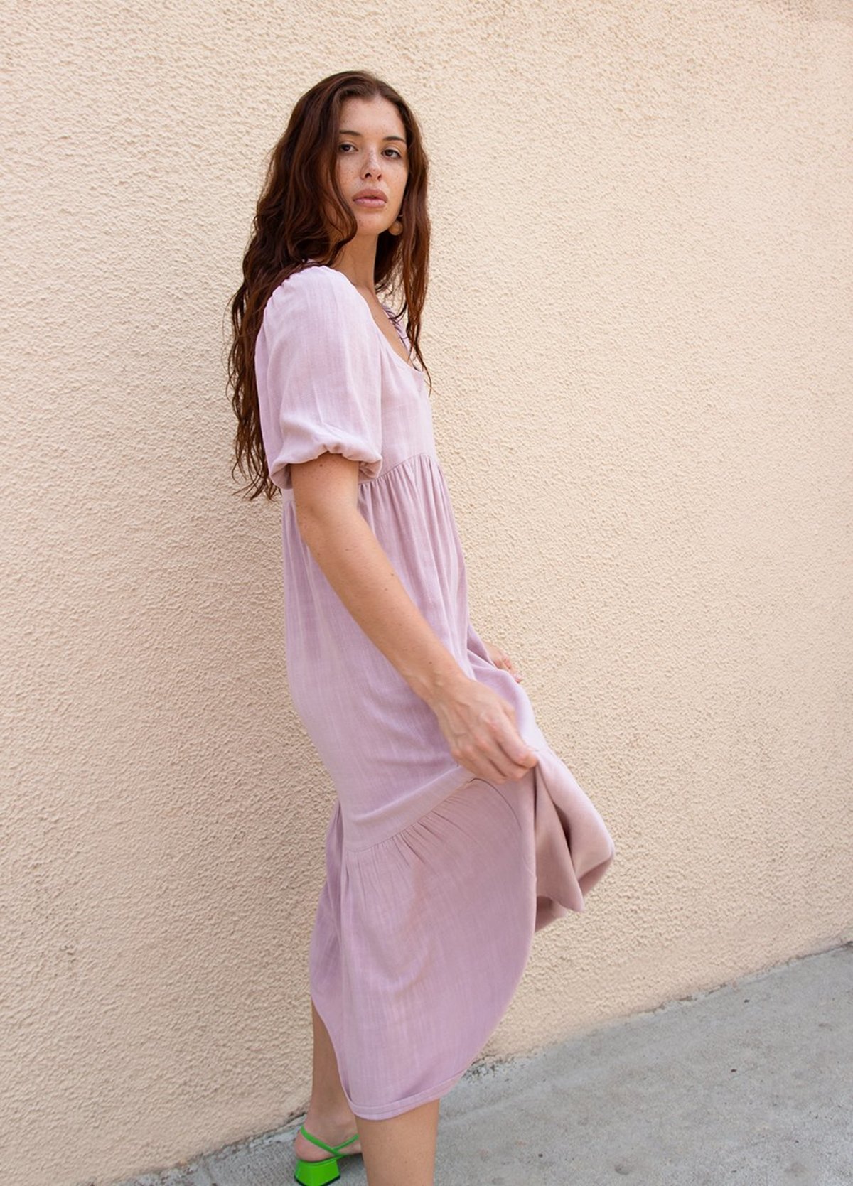 Rachel Pally Linen Mae Dress - Fawn Rachel Pally Linen Mae Dress - Fawn