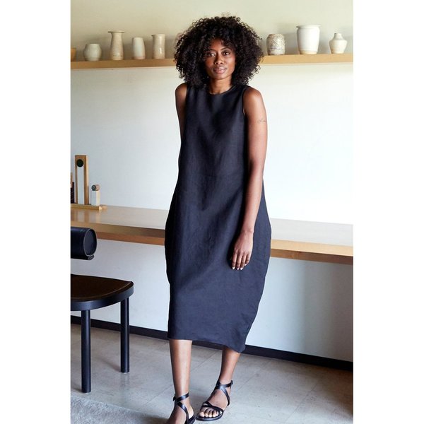 rachel craven linen dress Rachel Craven Long Cocoon Linen Dress