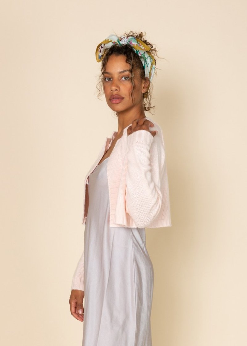 Brazeau Tricot Curator Cardigan - talc