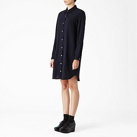 Steven Alan Classic Shirtdress Navy Steven Alan Classic Shirtdress Navy