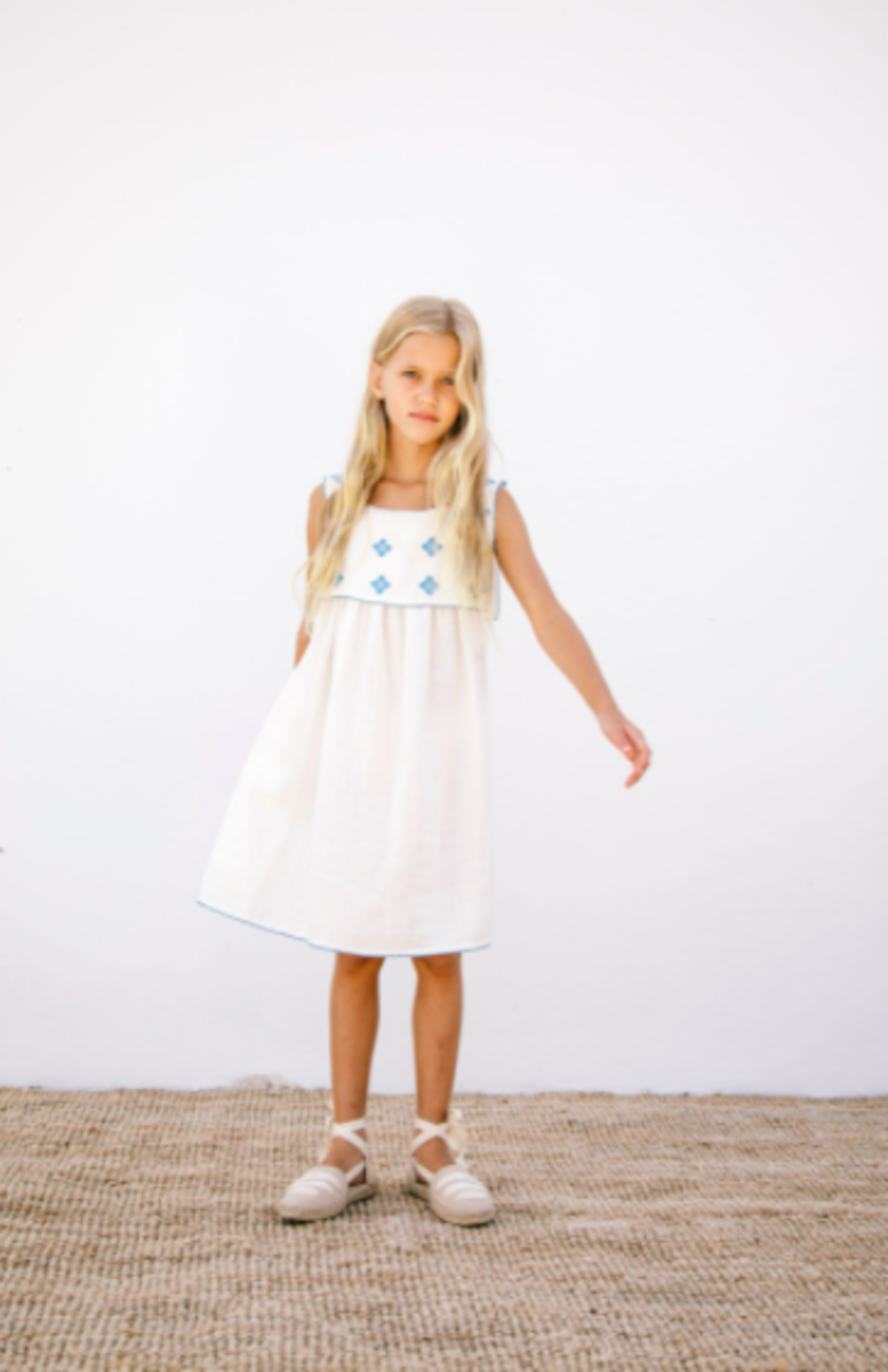 ワンピース LiiLU folk apron 4y LiiLU folk apron 4y