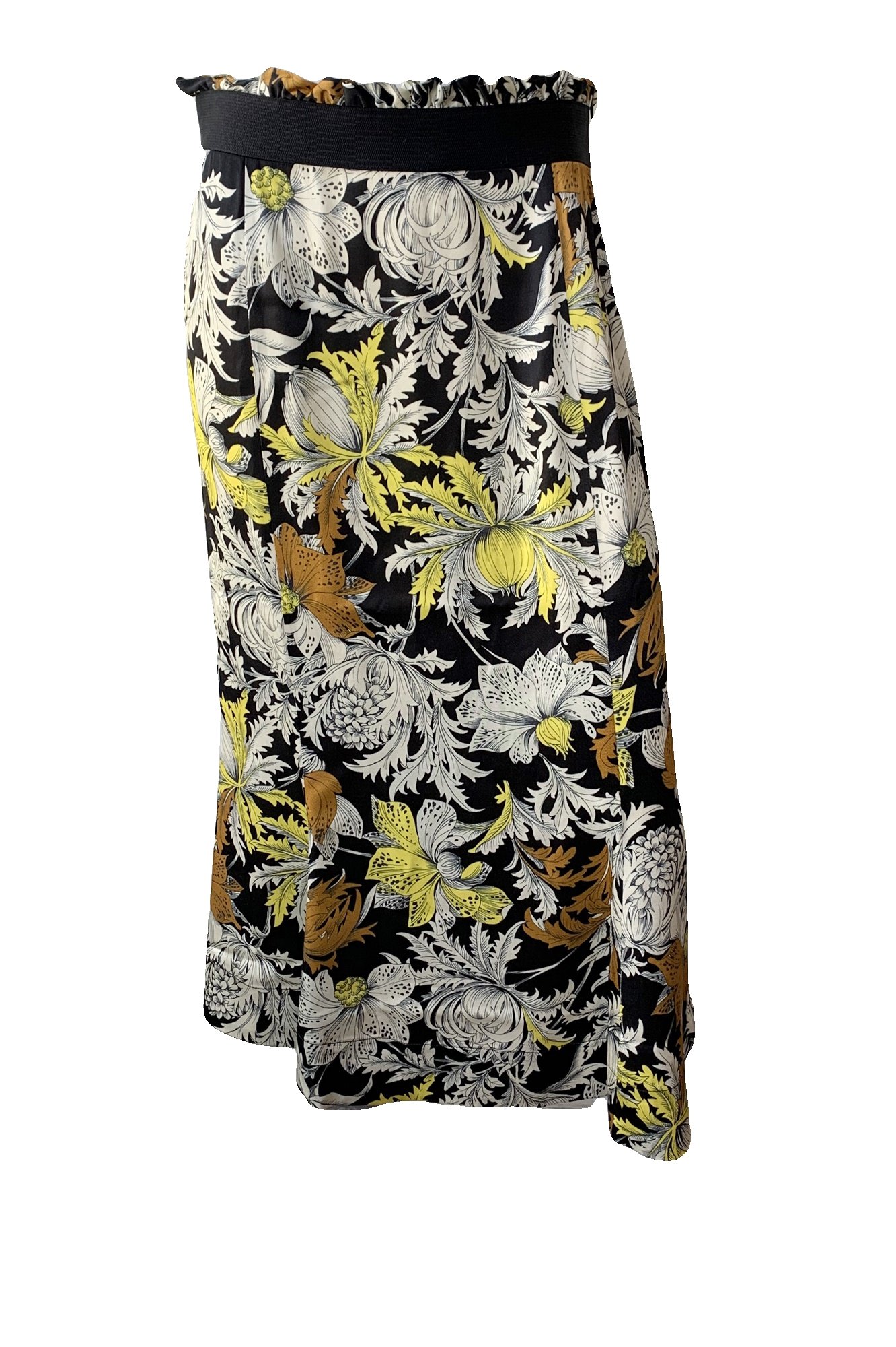 Rodebjer-Iris-Skirt---Yellow-