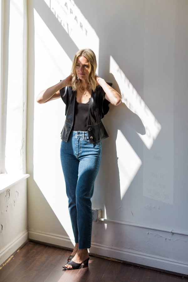 Rag & Bone Nina High Rise Ankle Cigarette Jean